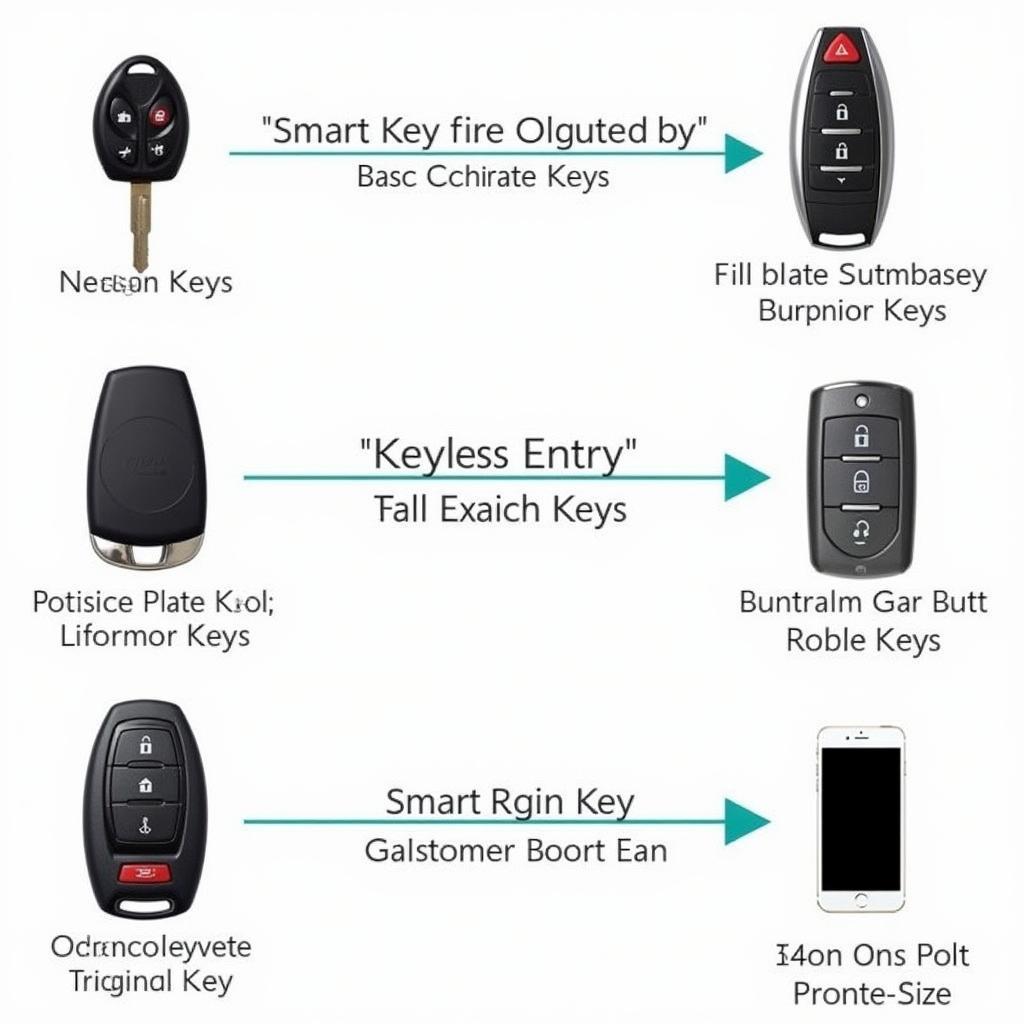 Variety of Key Fobs and their features