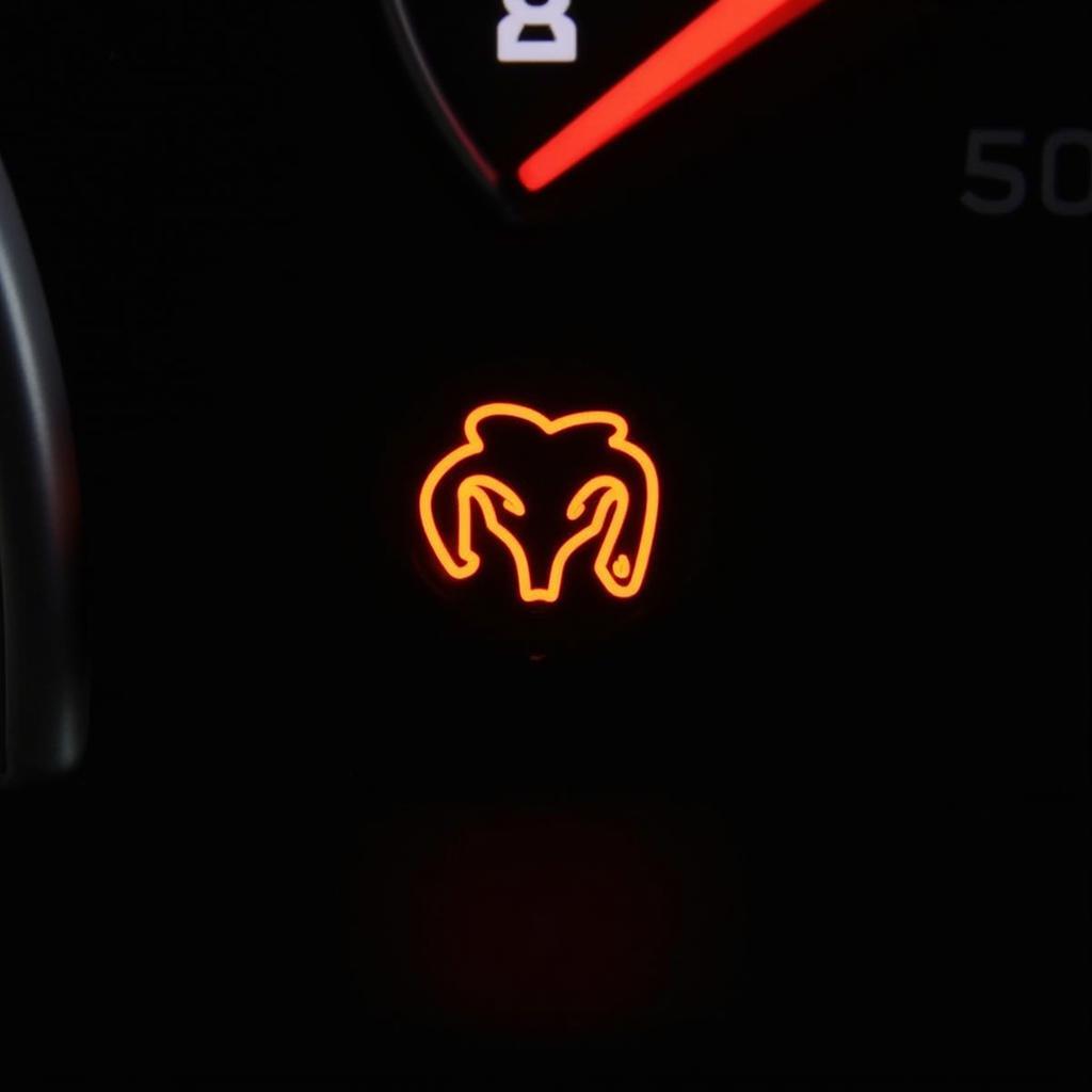 Dodge Ram Brake Warning Light Illumination