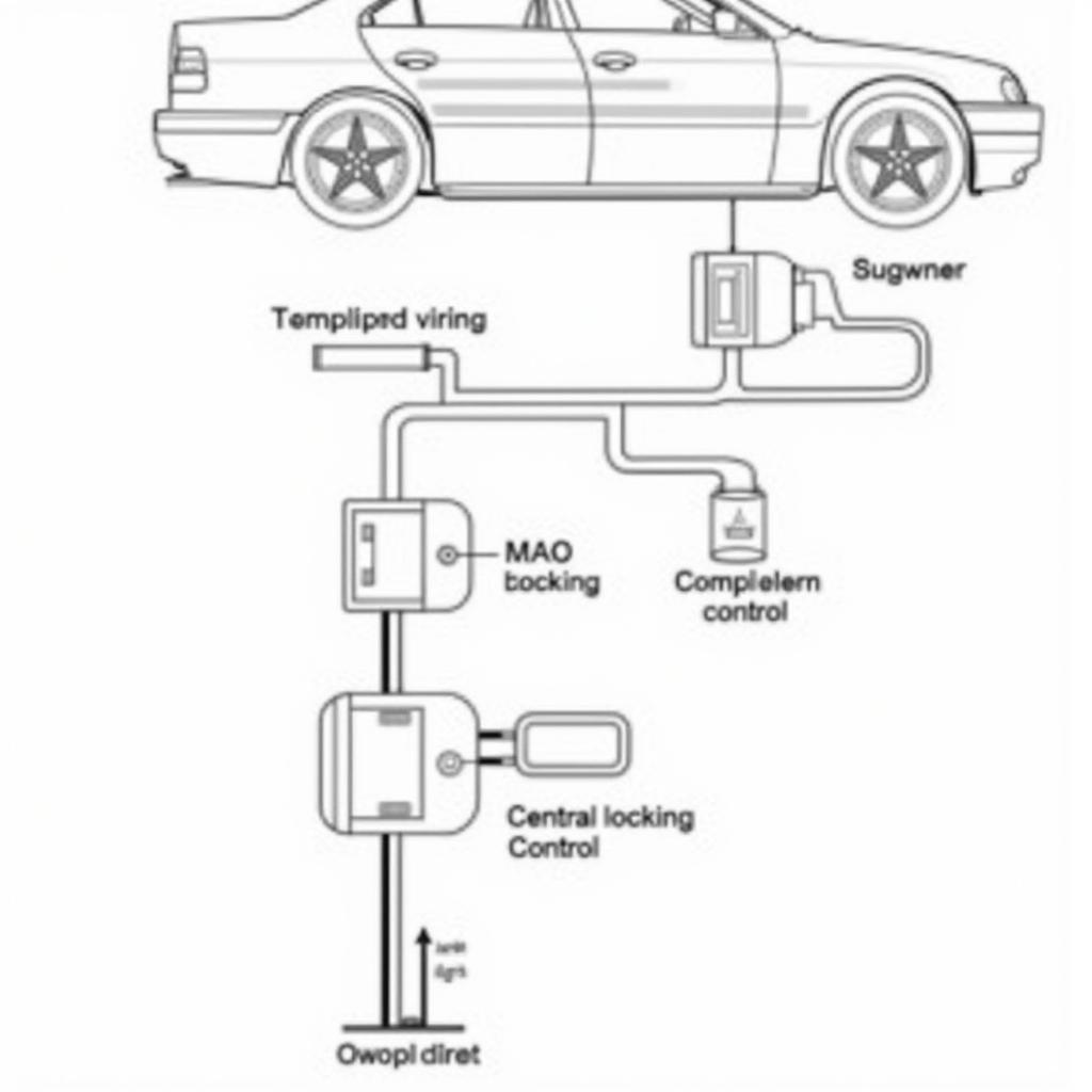 E34 BMW Anti-theft System Components