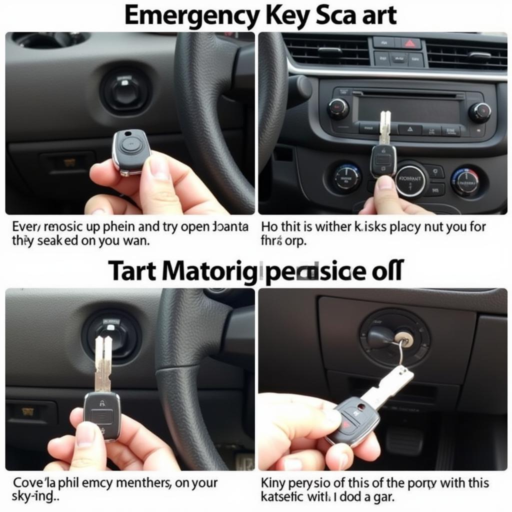 Starting Car with Emergency Key