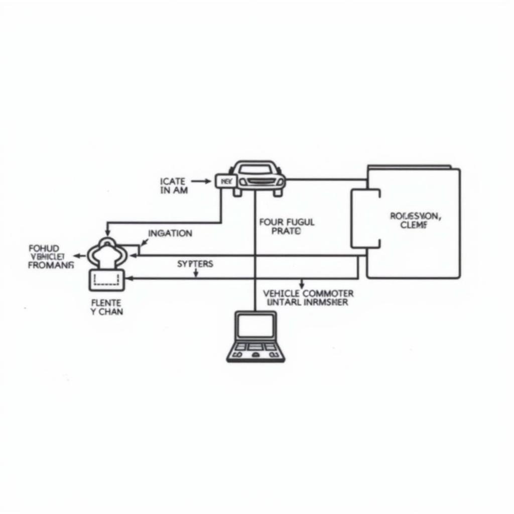 Diagram of the Passive Anti-Theft System (PATS) in a Ford F150