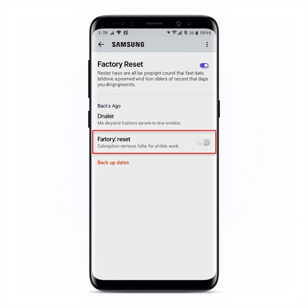 Factory Resetting Samsung Galaxy S9