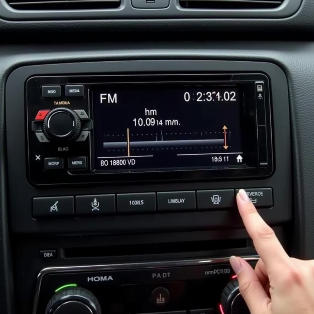 Finding a Clear FM Frequency on a Car Radio