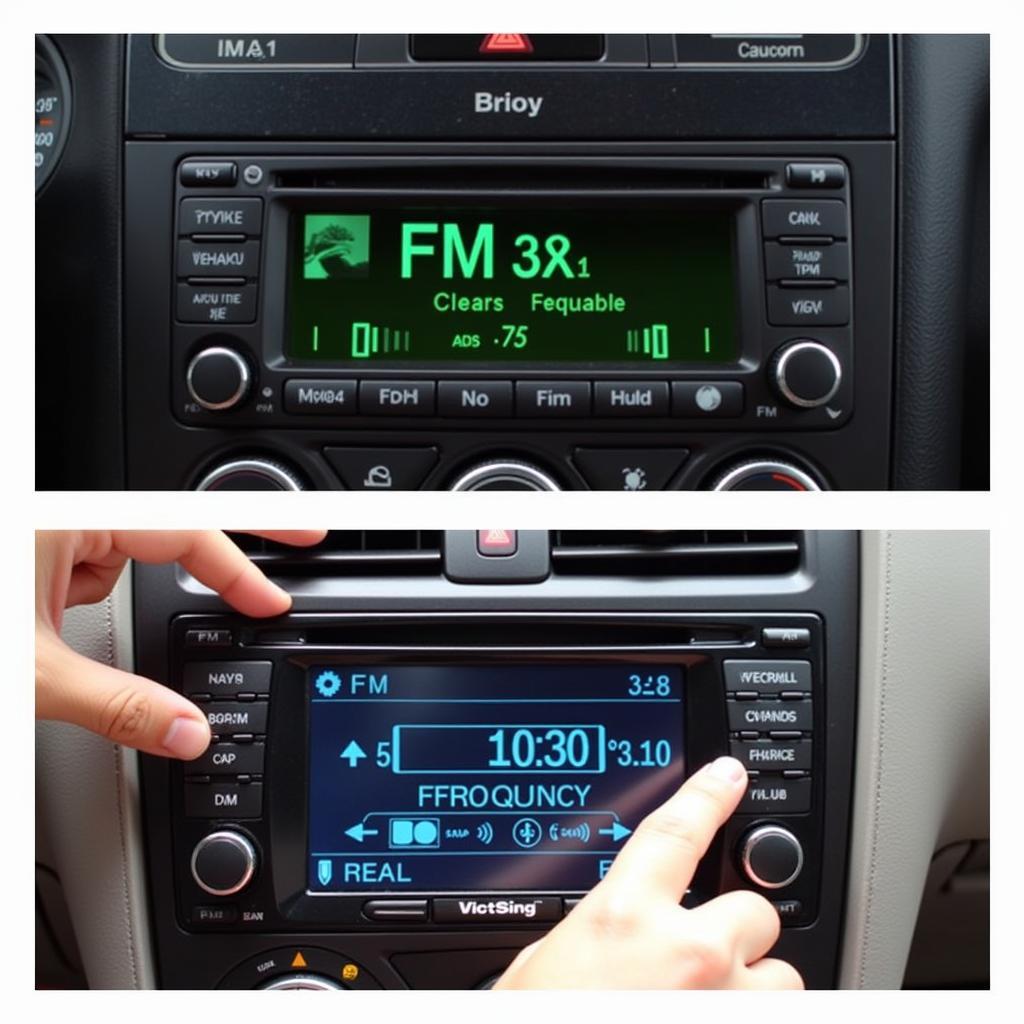 Finding a Clear FM Frequency on Car Radio