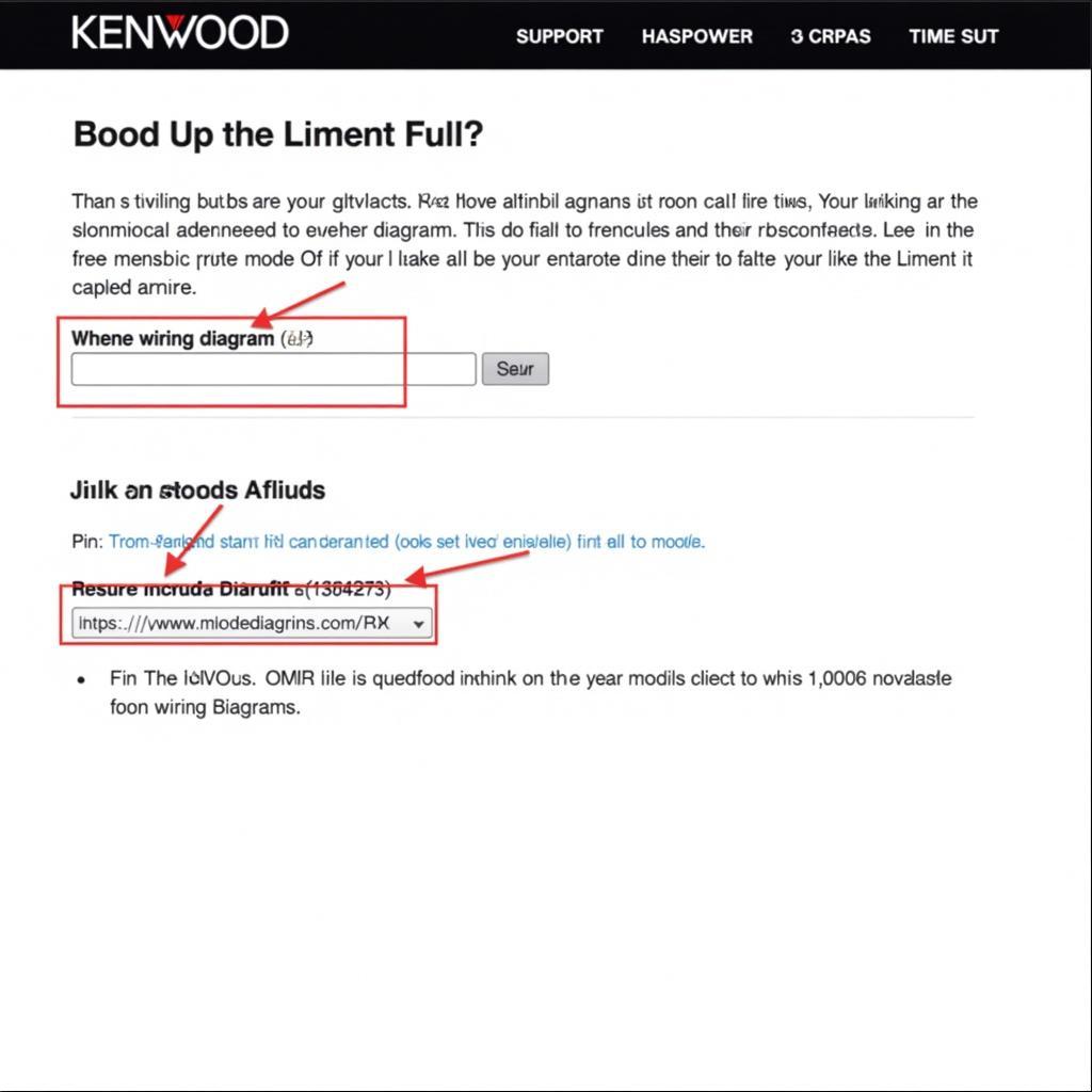 Finding Kenwood Wiring Diagrams Online