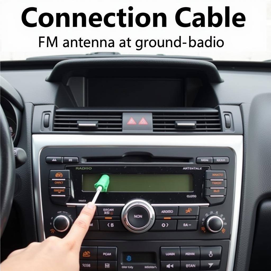 Checking FM Antenna Connection