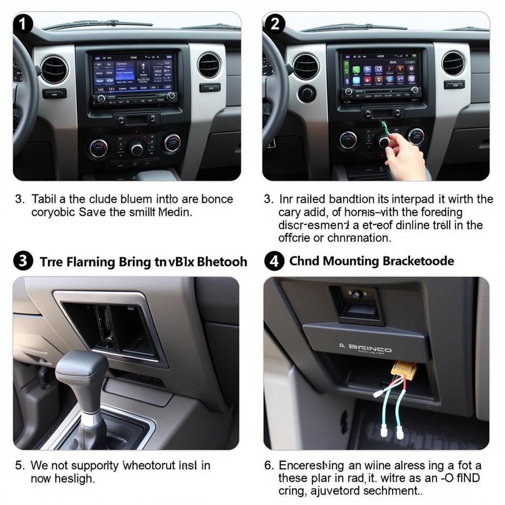 Ford Bronco Bluetooth Car Radio Installation Guide