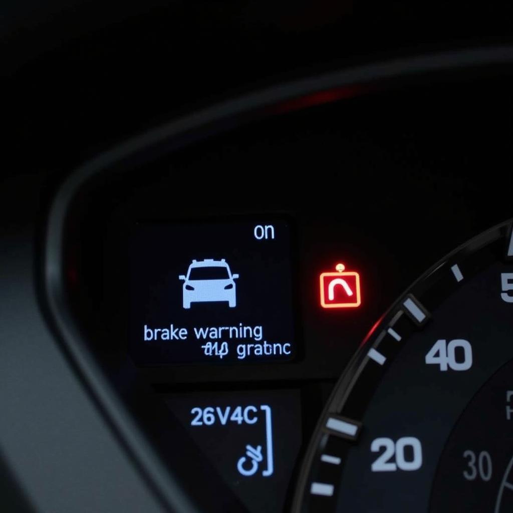 Ford Escape Brake Warning Light Illuminated on Dashboard