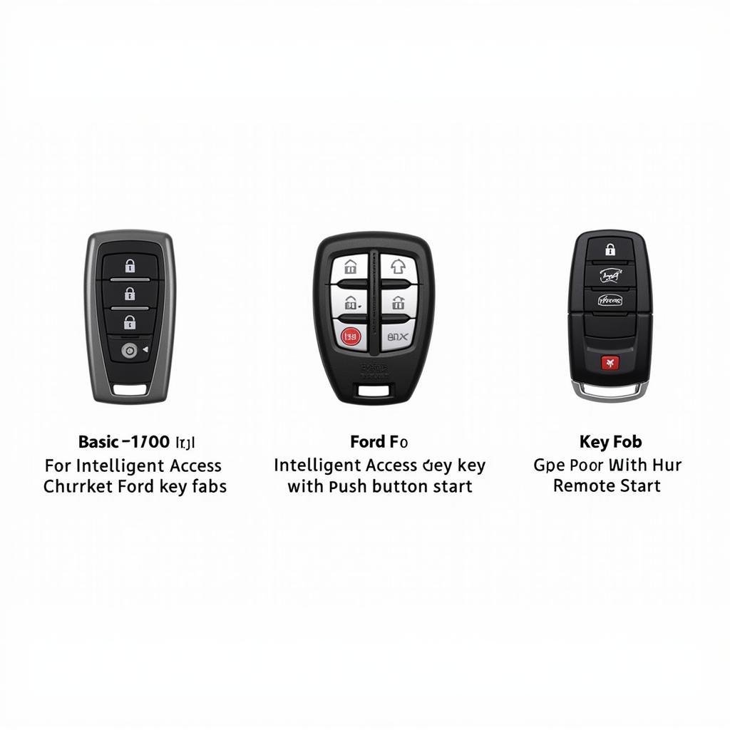 Different Types of Ford F150 Key Fobs