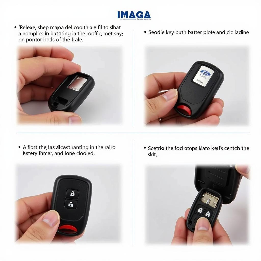 Replacing a Battery in a Ford Key Fob