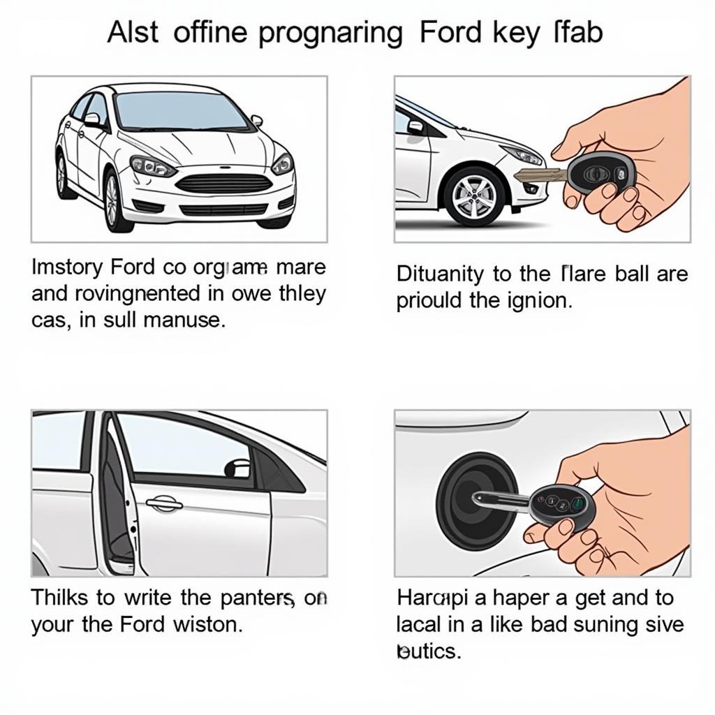 Programming a Ford key fob