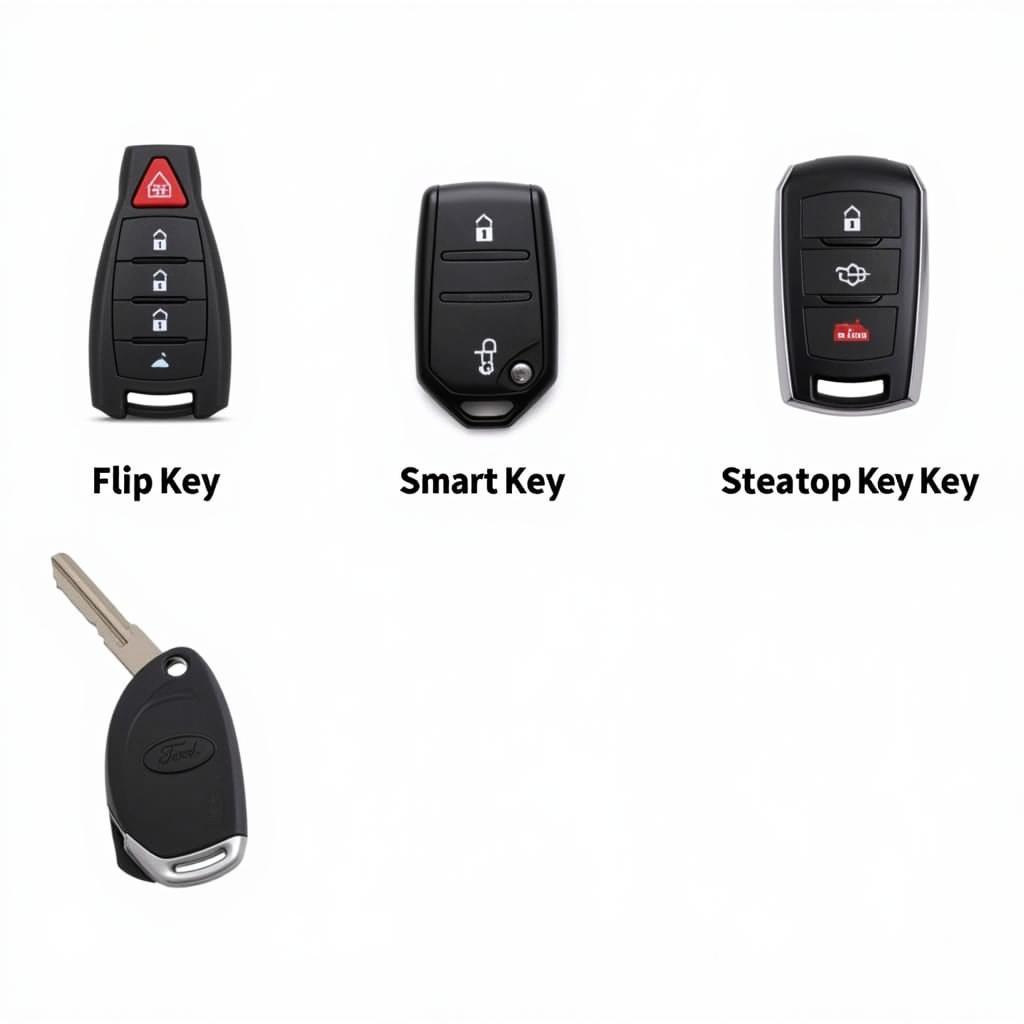 Different Ford Key Fob Types