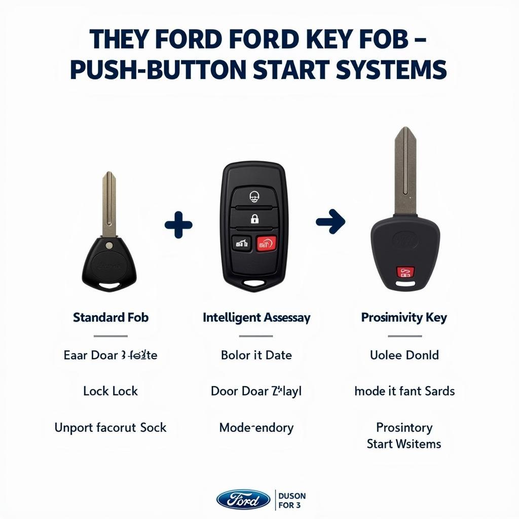 Ford Key Fob Types for Push Button Start