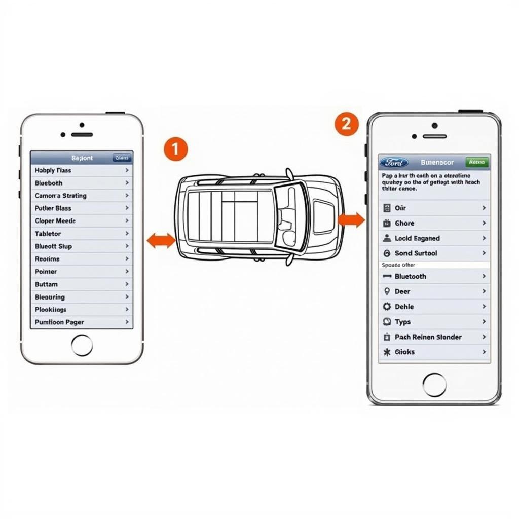 Ford Transit Bluetooth Pairing Process