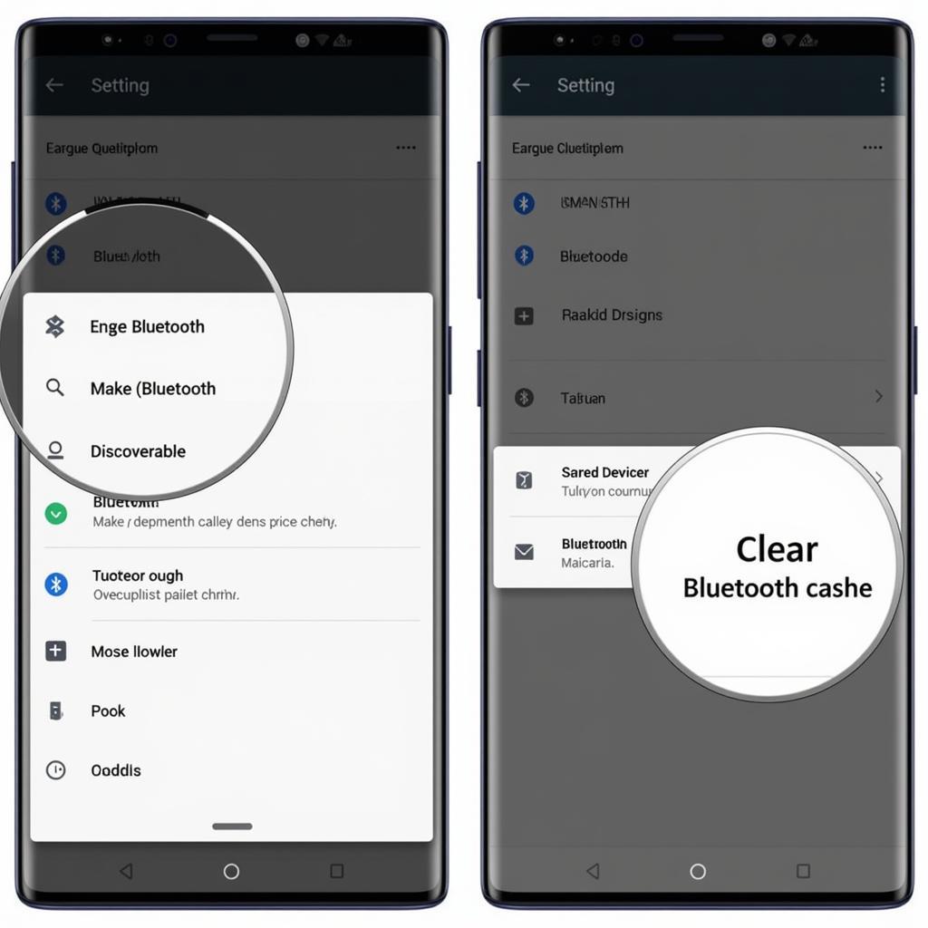 Galaxy Note 9 Bluetooth Settings Screenshot