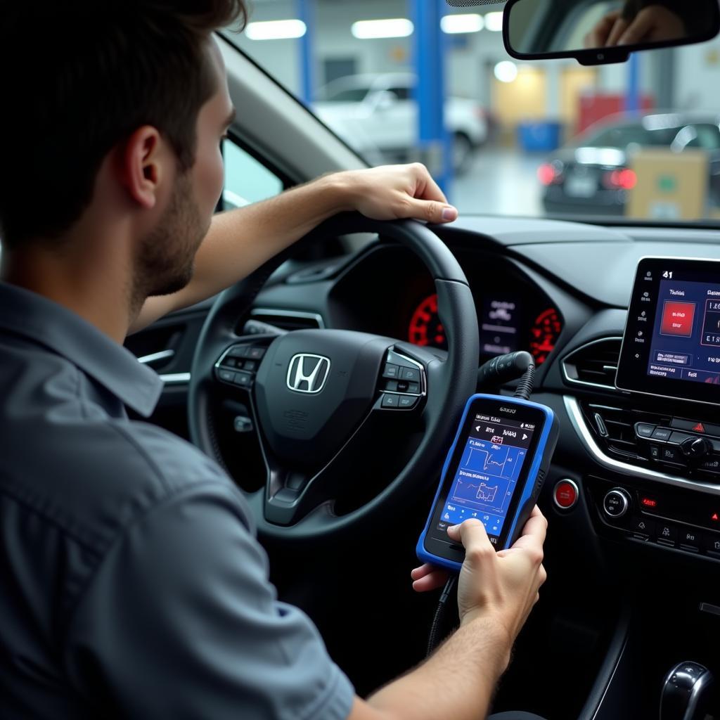 Honda Diagnostic Equipment for Immobilizer Issues