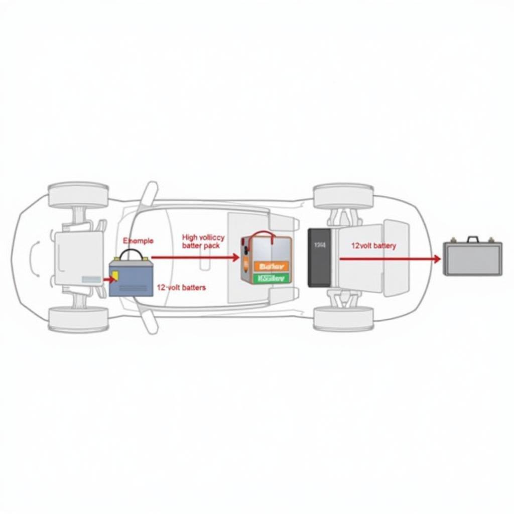 Hybrid Battery System Diagram