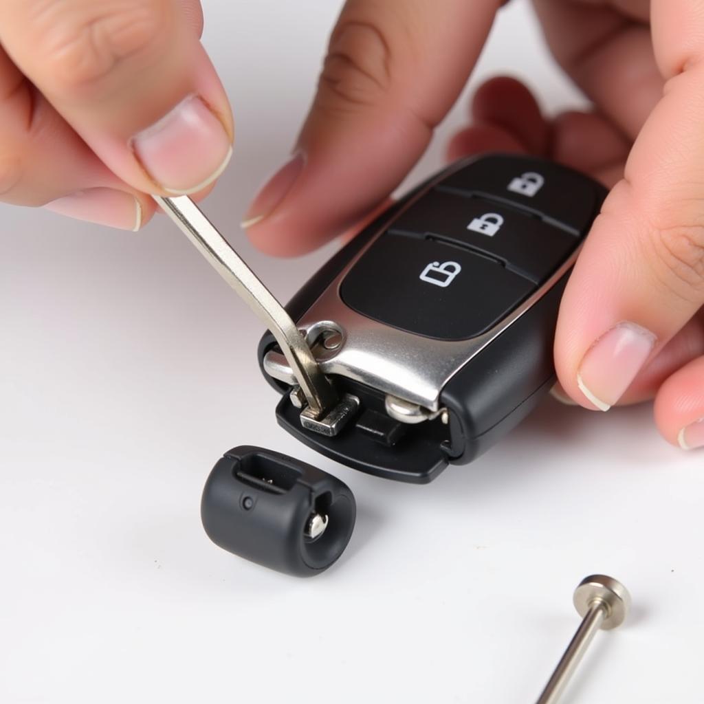 Replacing a Hyundai Sonata Key Fob Battery