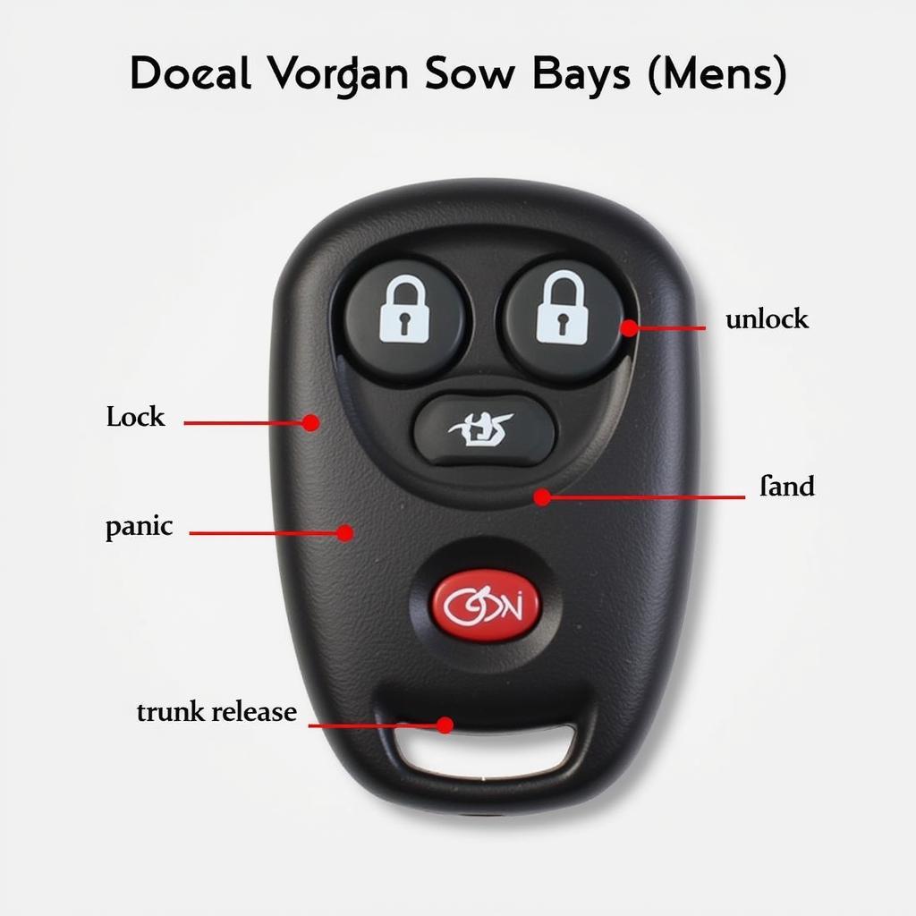 Hyundai Veloster Key Fob Functions and Buttons