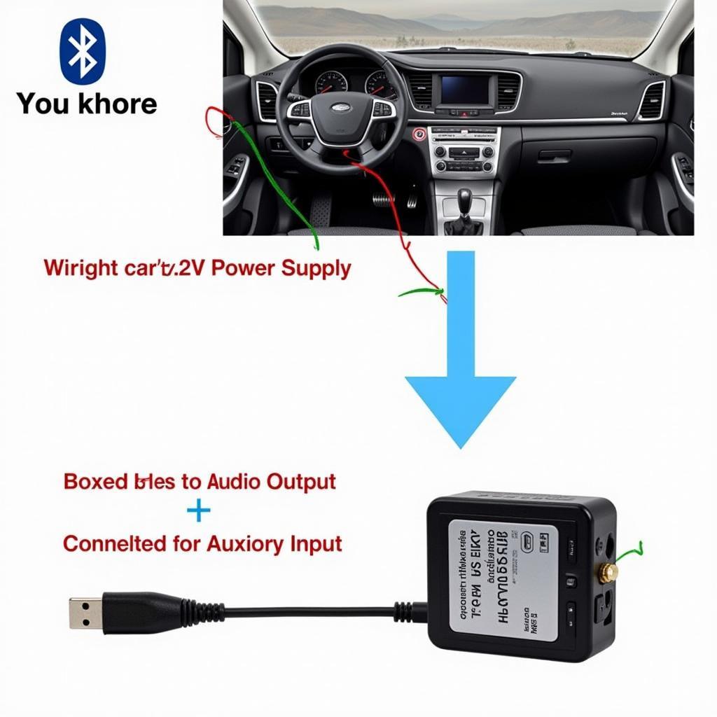 Installing Bluetooth Receiver in Car