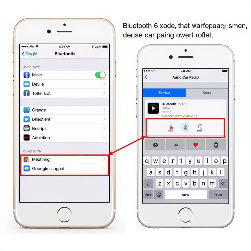 iPhone 6 Bluetooth Car Radio Settings