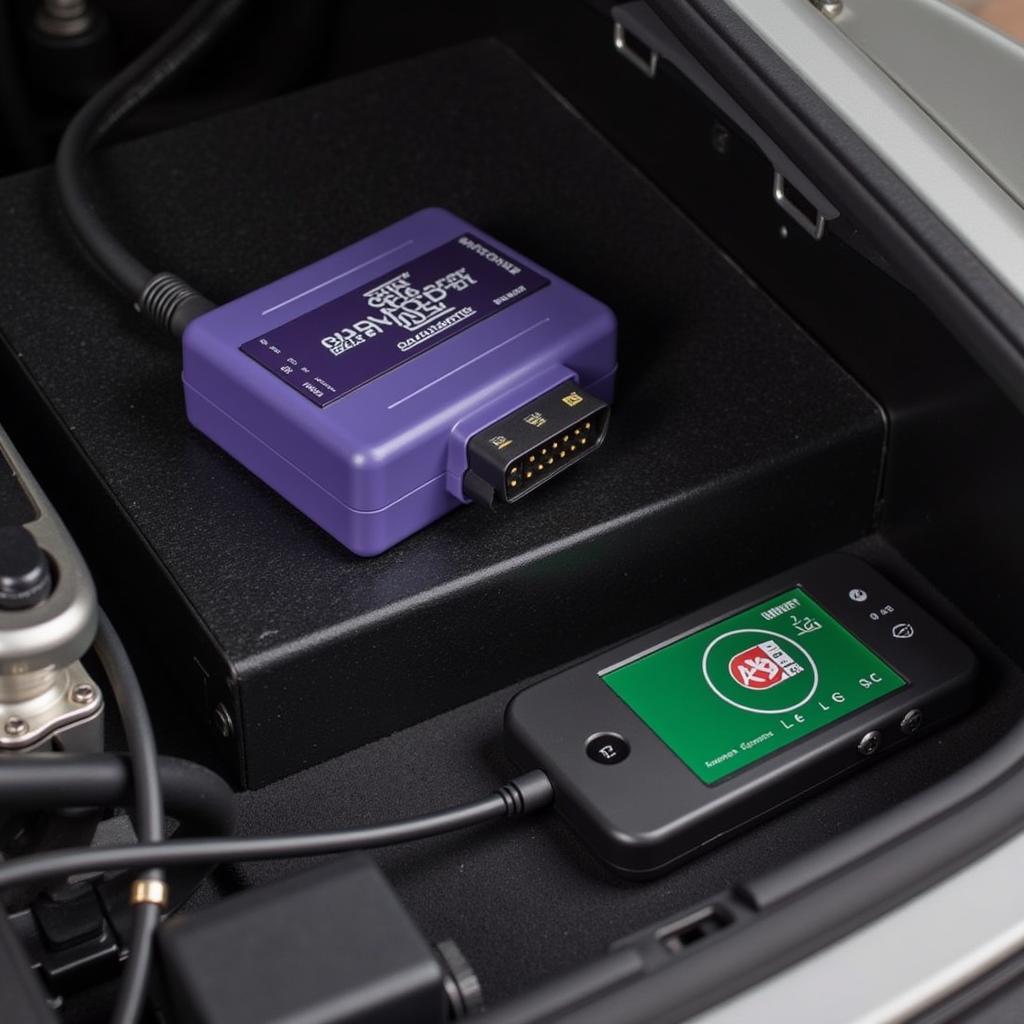 Jaguar XE Diagnostic Tool Connection