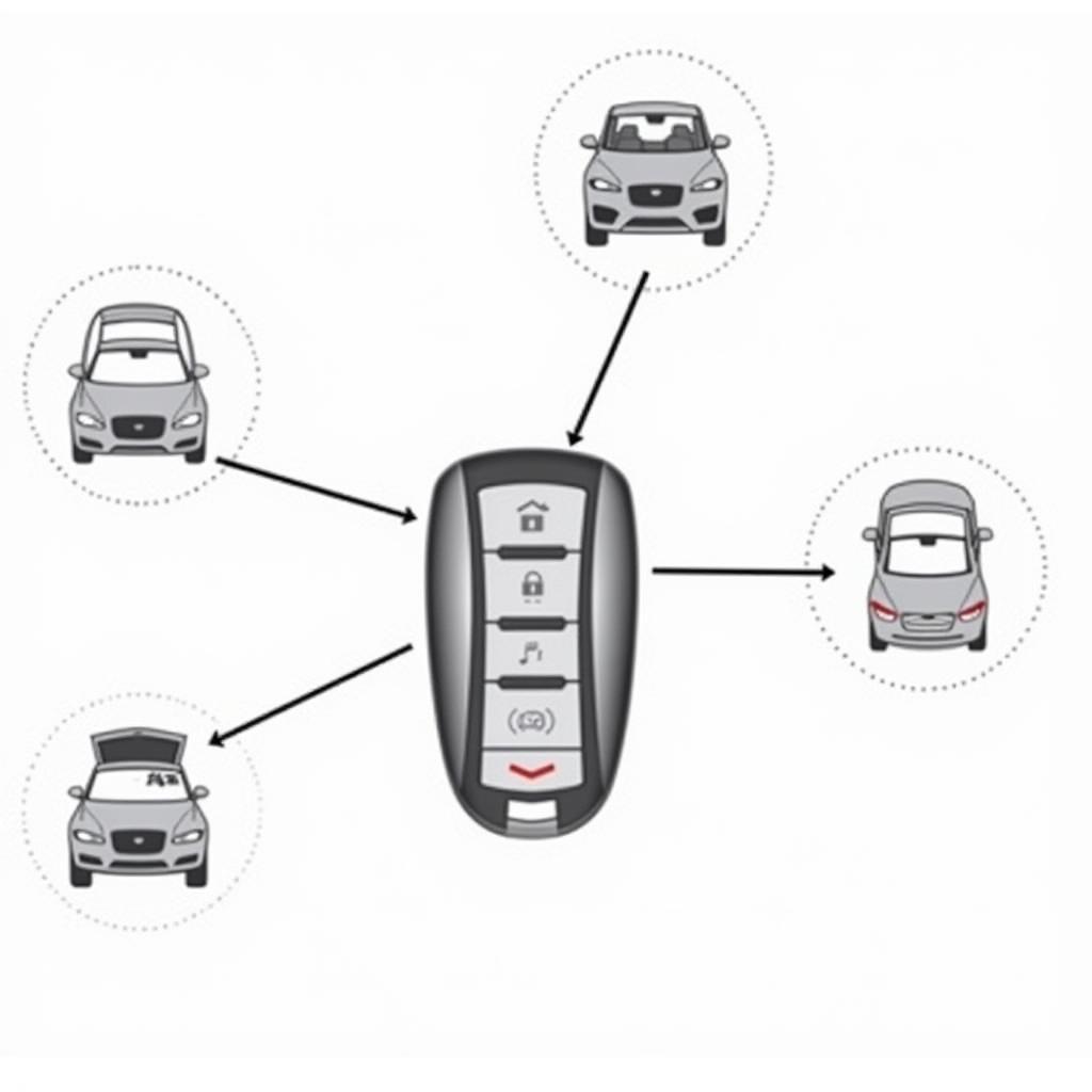 Jaguar XE Smart Key Functions