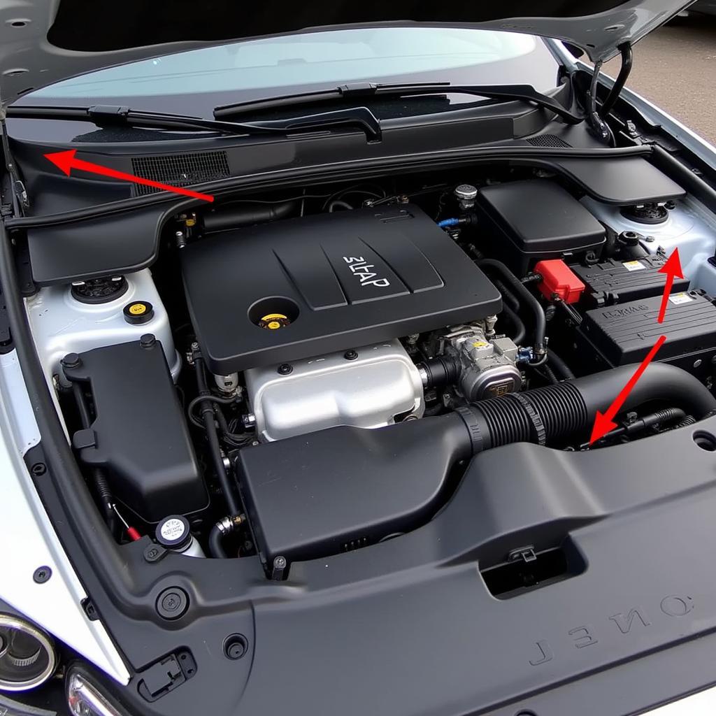 Jaguar XF Battery Location