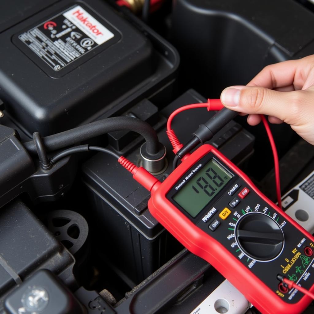 Testing a Jeep Cherokee Battery