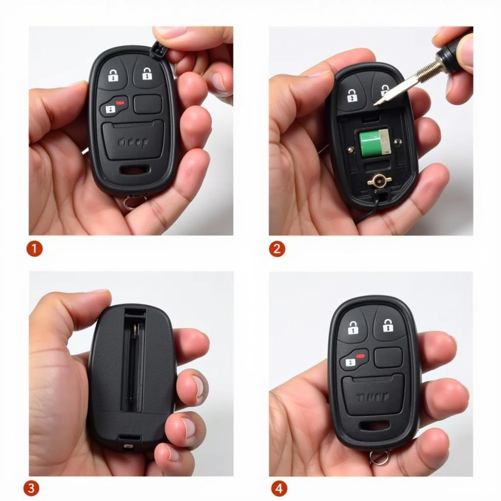 Jeep Key Fob Battery Replacement Steps