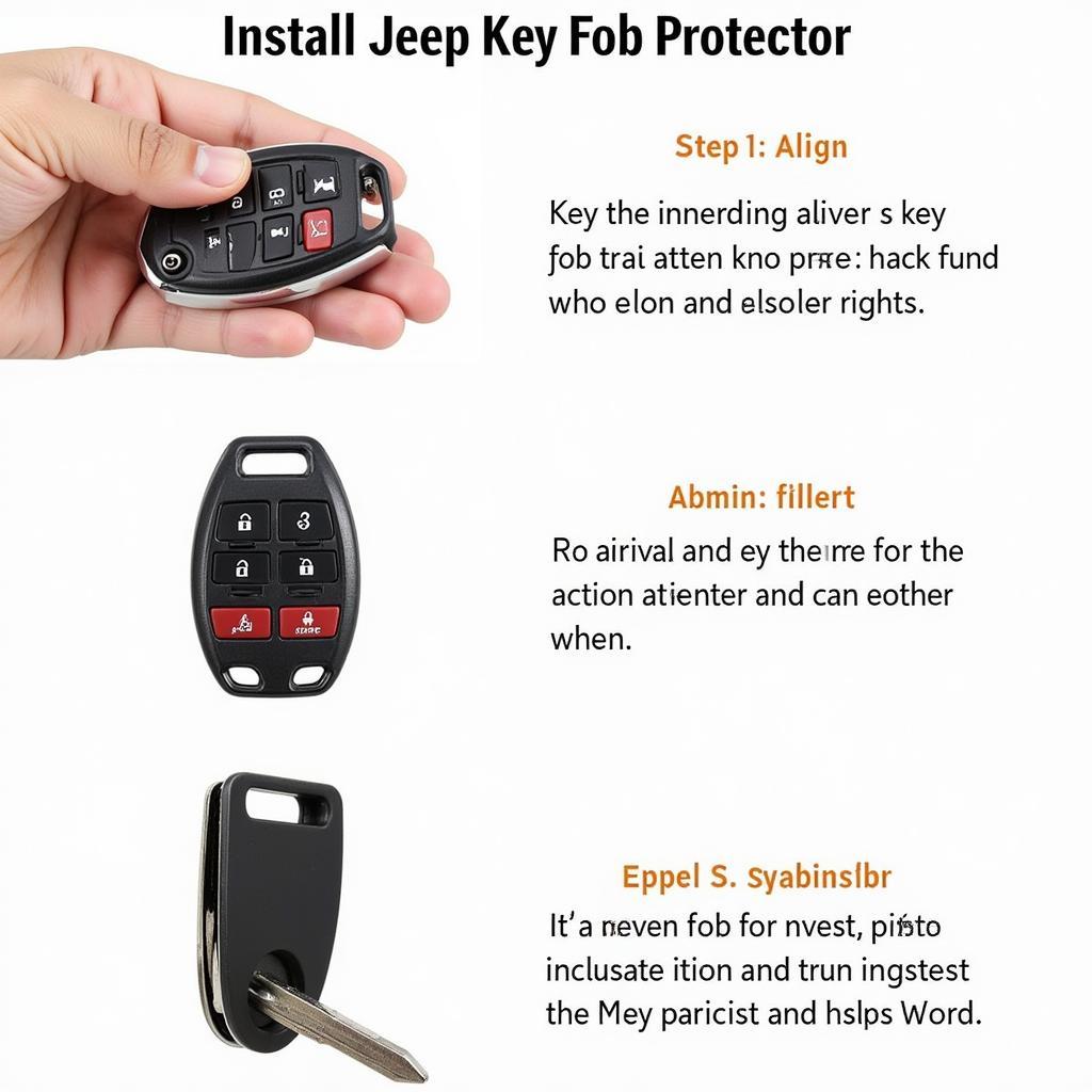 Installing a Jeep Key Fob Protector