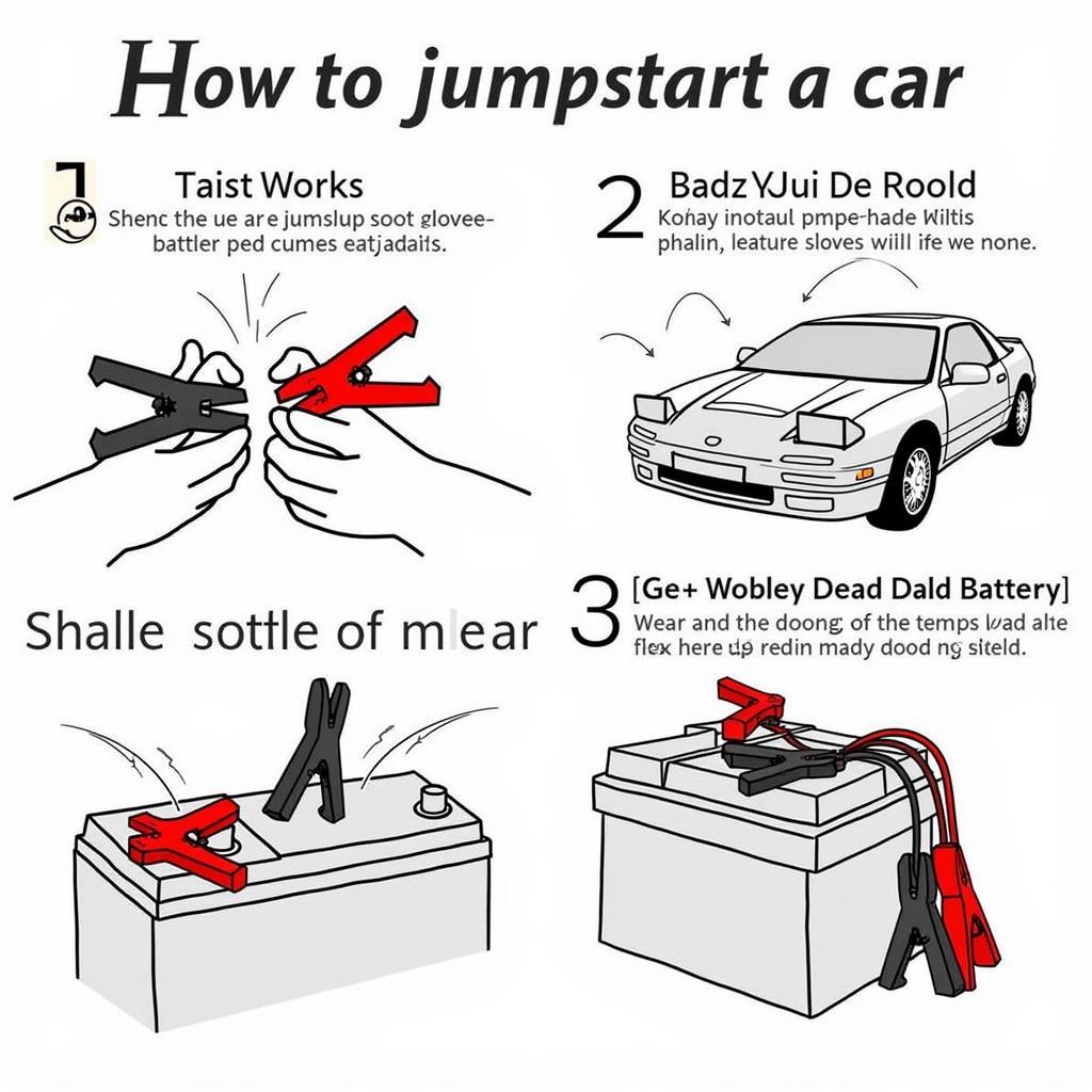 Jumpstarting a Car with Cables