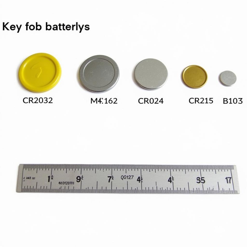 Key Fob Battery Types