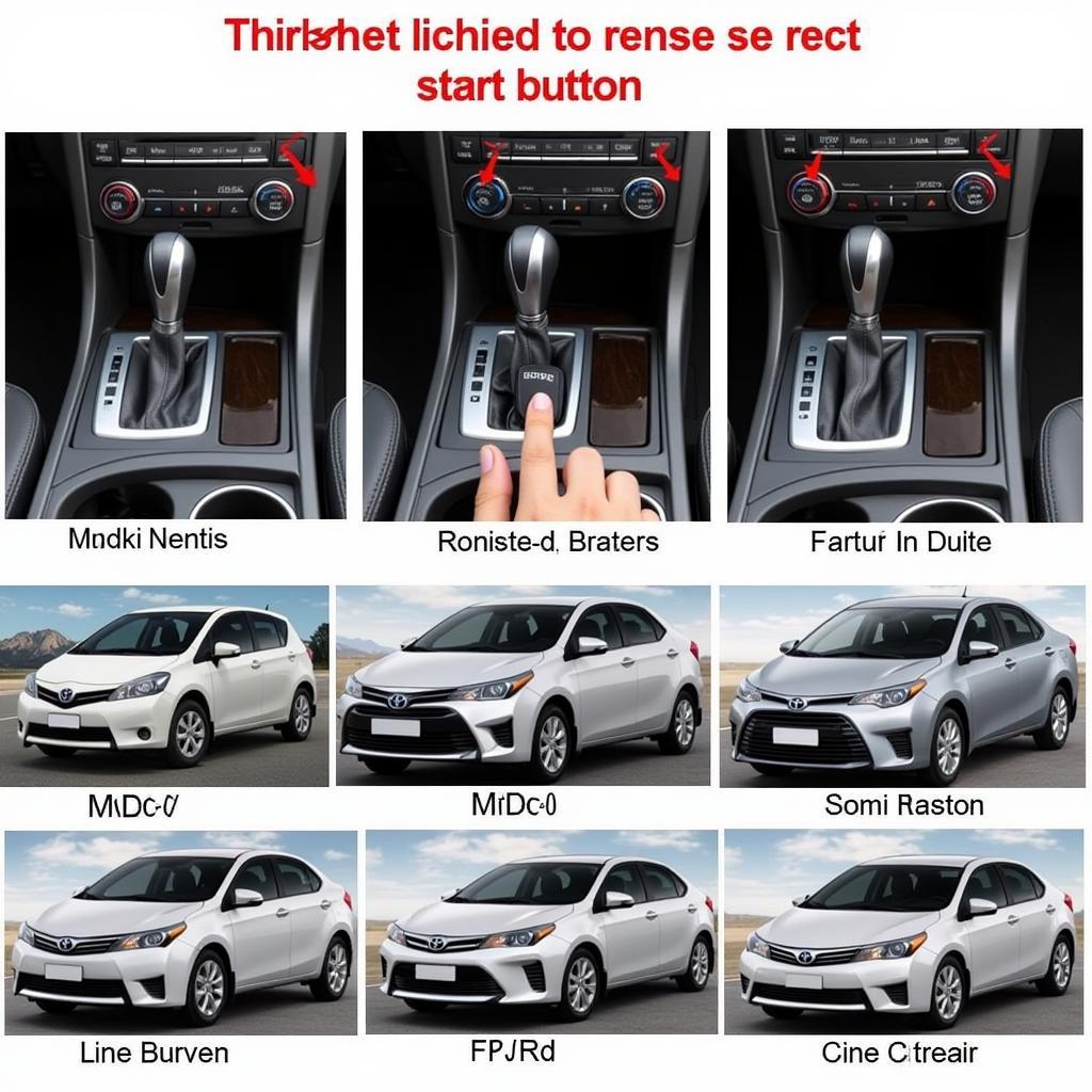 Key Fob and Start Button Location in Various Car Models