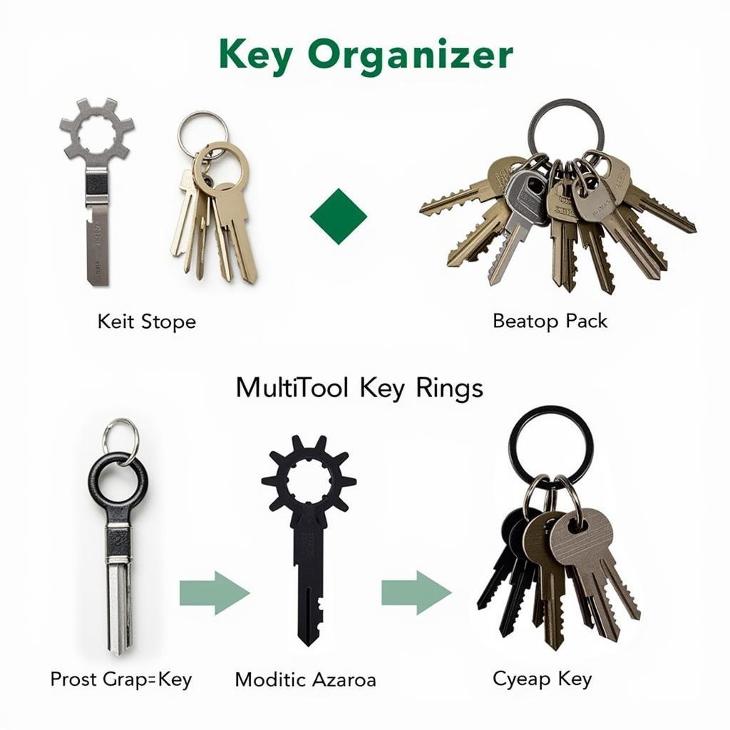 Key Organizers and Multi-Tool Key Rings for Enhanced Organization