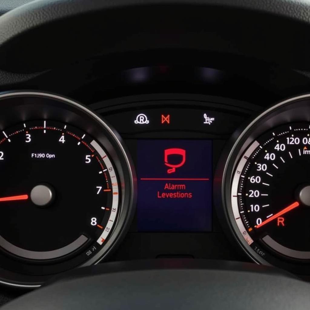 Kia Soul Alarm Indicator Light on Dashboard