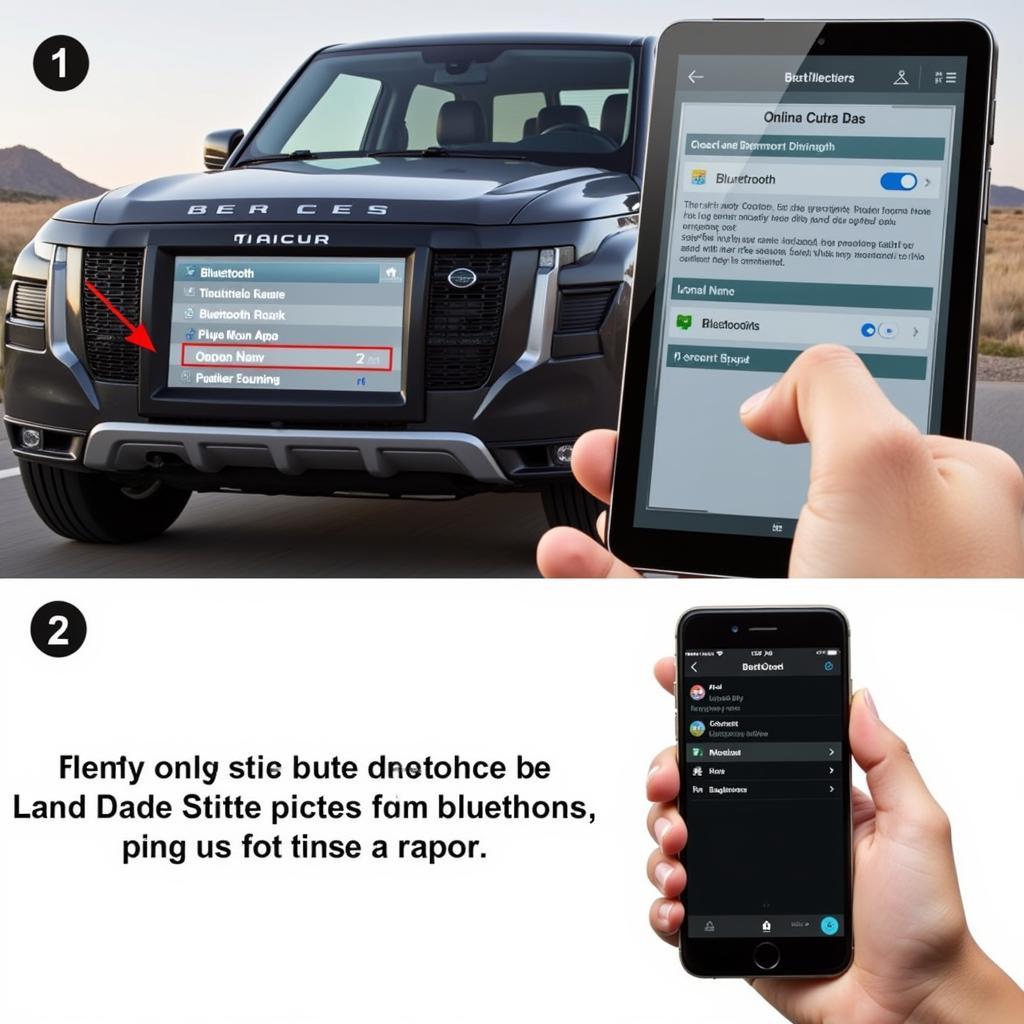 Land Rover Bluetooth Pairing Process