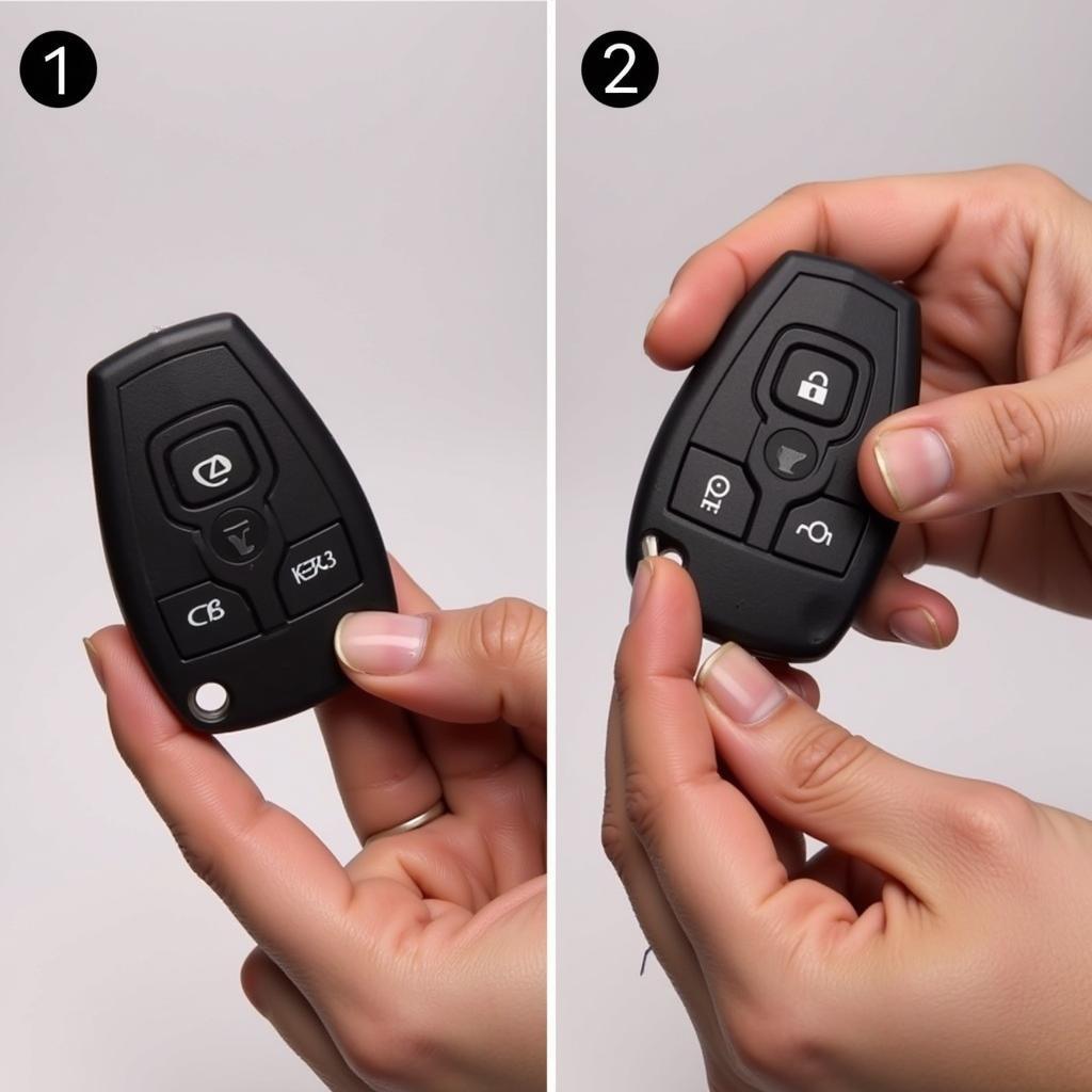 Lexus Key Fob Reassembly