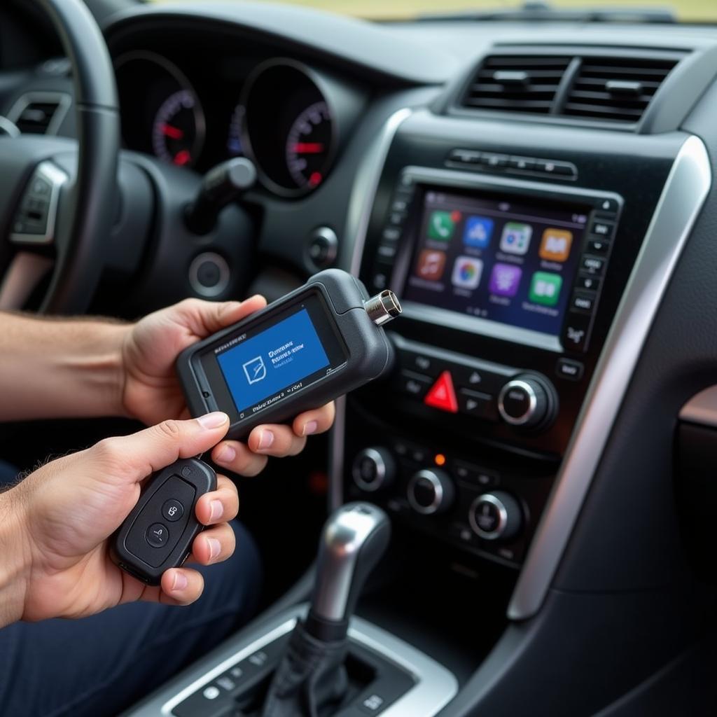 Locksmith Programming a Key Fob