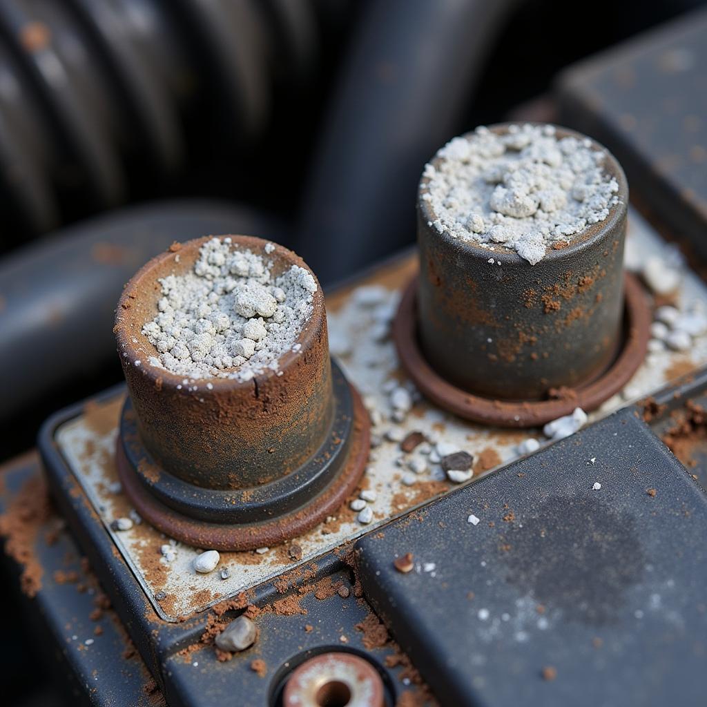 Loose and Corroded Battery Terminals