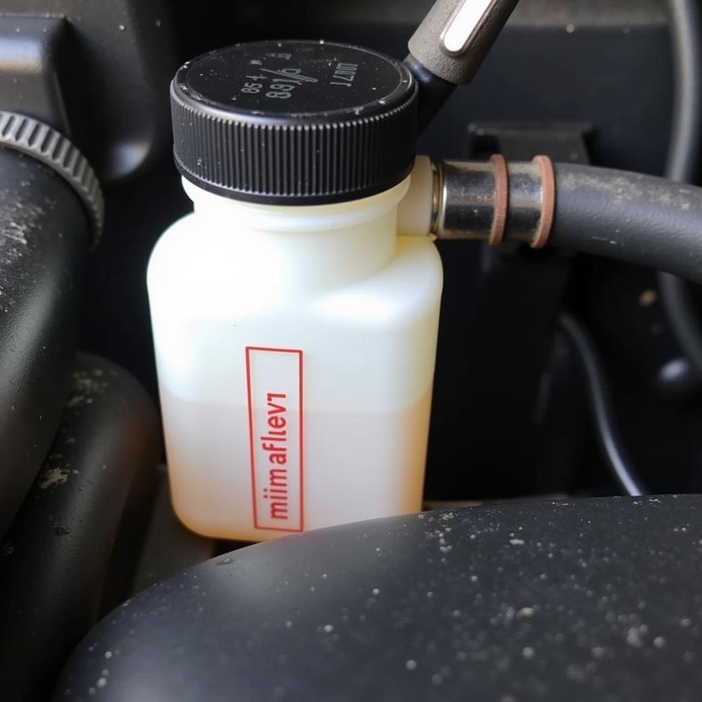 Low Brake Fluid Reservoir