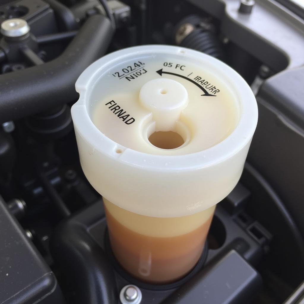 Low Brake Fluid Reservoir