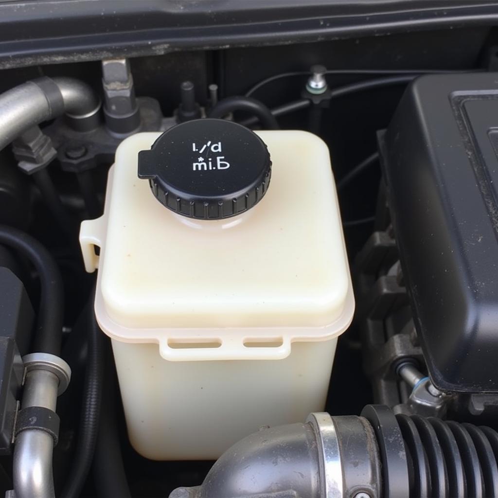 2011 Volkswagen Routan Low Brake Fluid Reservoir Check