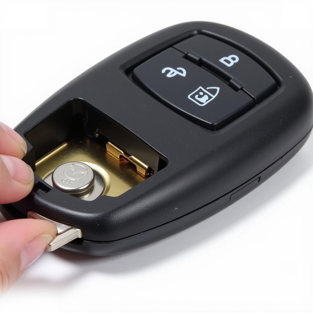 Replacing the Battery in a Mazda 3 Key Fob