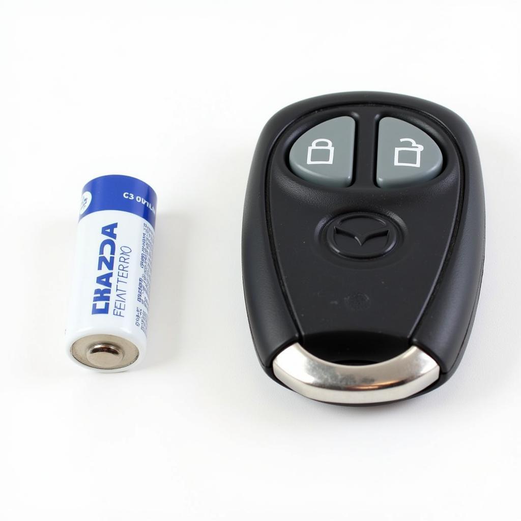 Different types of batteries used in Mazda key fobs