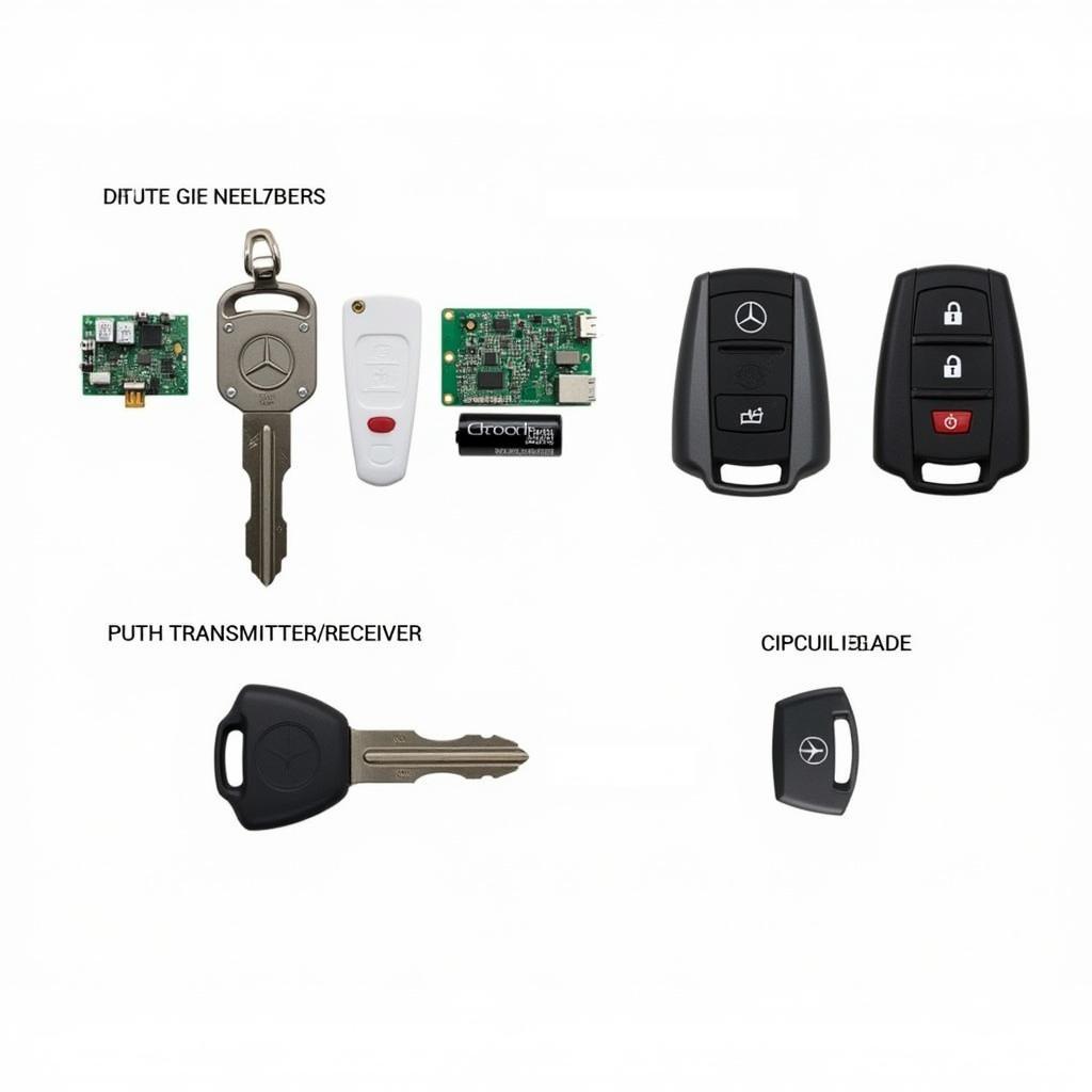 Mercedes-Benz Key Fob Components Explored