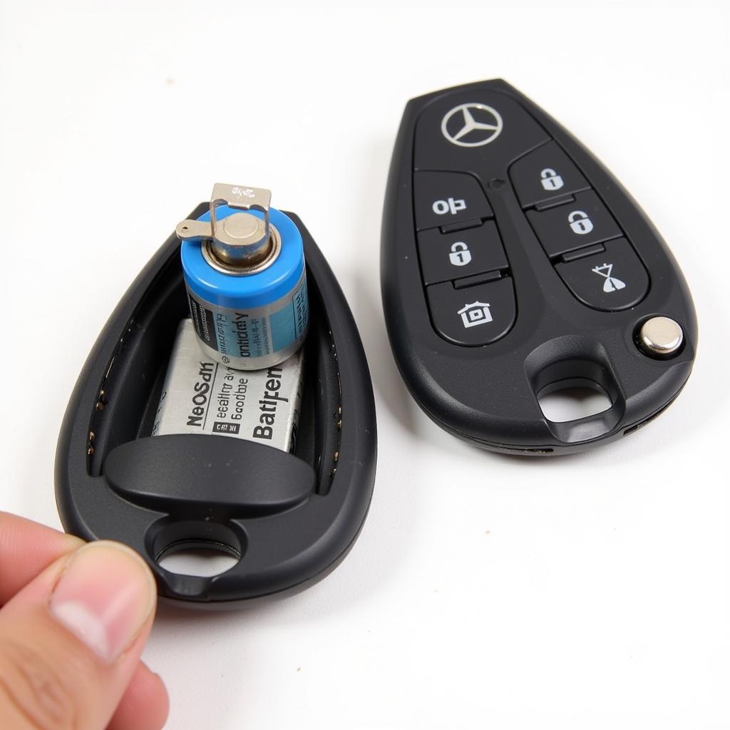 Replacing the Battery in a Mercedes Key Fob