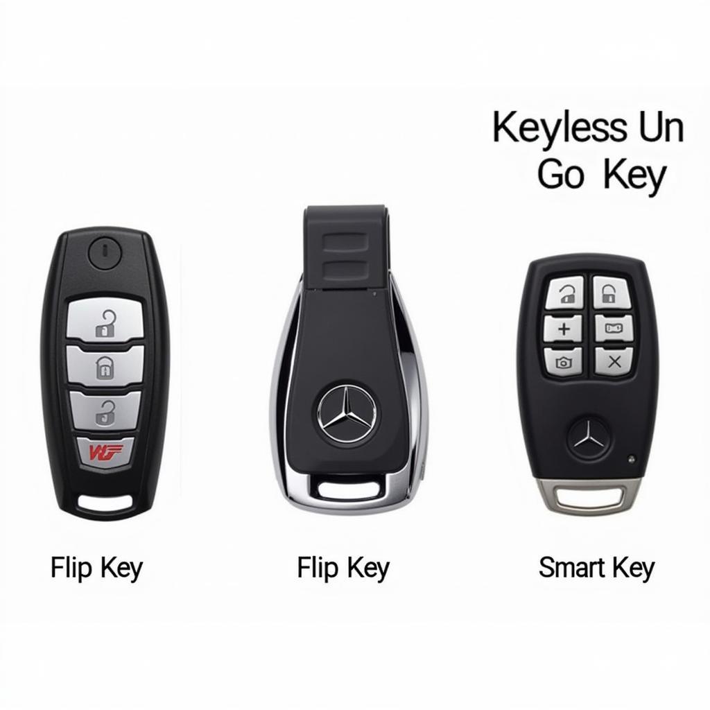 Mercedes Key Fob Types: Flip Key, Smart Key, and Keyless Go