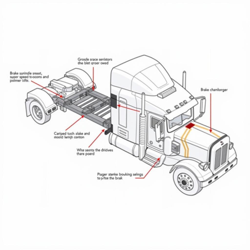 Meritor WABCO System Components Diagram