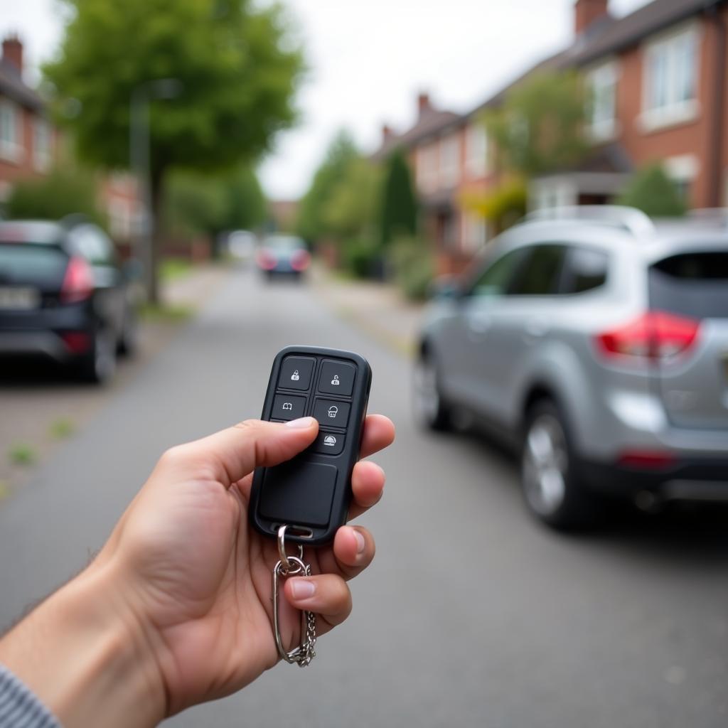 Testing Mini Car Key Fob Range